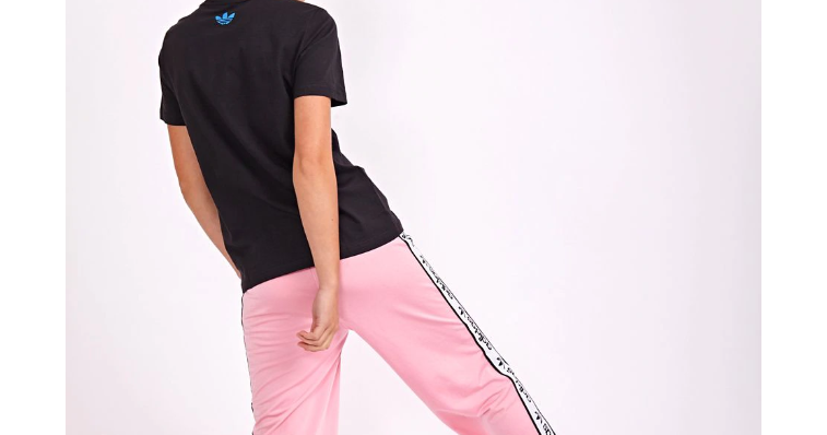 adidas originals coeeze wide leg popper pants